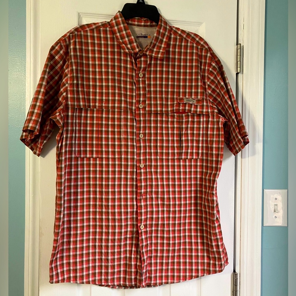 GH Bass & Co. - Explorer Series Men’s Plaid Casual Button Up Shirt Size Large